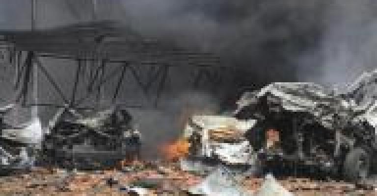 تفجير سيارة مفخخة وسط دمشق