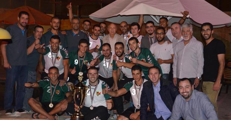 الأهلي بطل الأردن بكرة اليد- تقرير صوتي