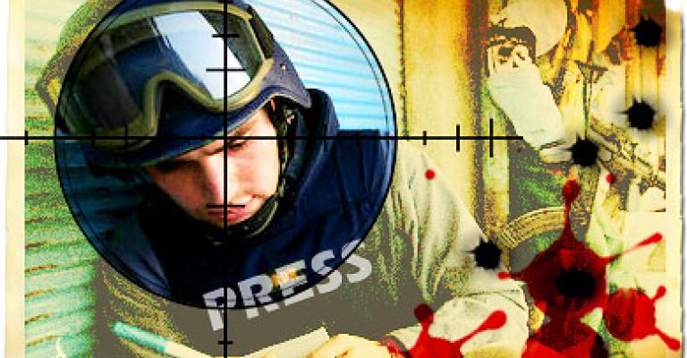 حماية وحرية الصحفيين يطالب بتوفير الحماية للإعلاميين على متن أسطول الحرية