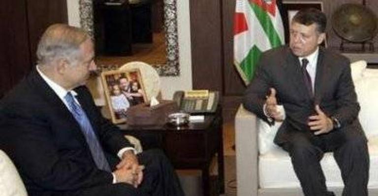 بعد عباس الملك يلتقي نتنياهو