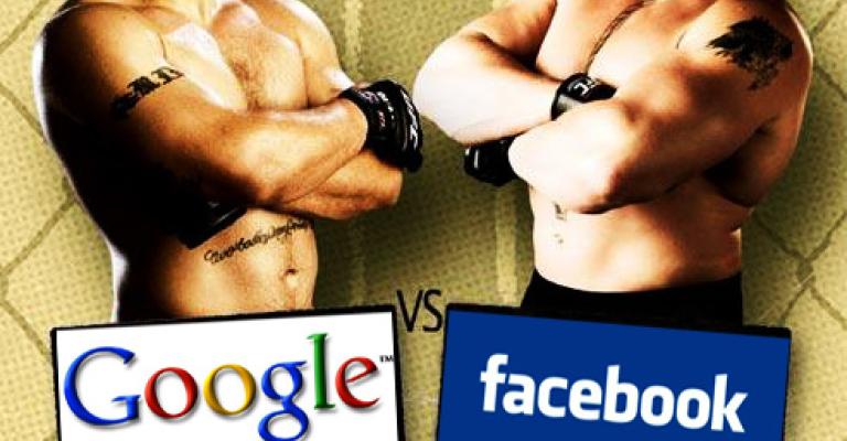 معركة بين جوجل وفيس بوك