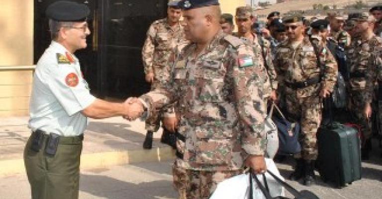 فريق أردني لتدريب القوات الأفغانية فريق أردني لتدريب القوات الأفغانية