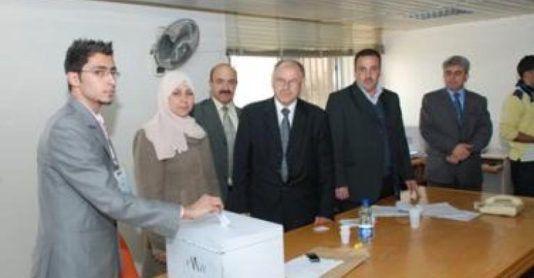 AmmanNet publishes preliminary results of Yarmouk, JUST elections AmmanNet publishes preliminary results of Yarmouk, JUST elections