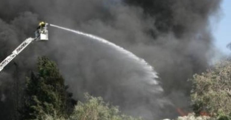 إخماد حريق بـ200 دونم بأحراج جرش 