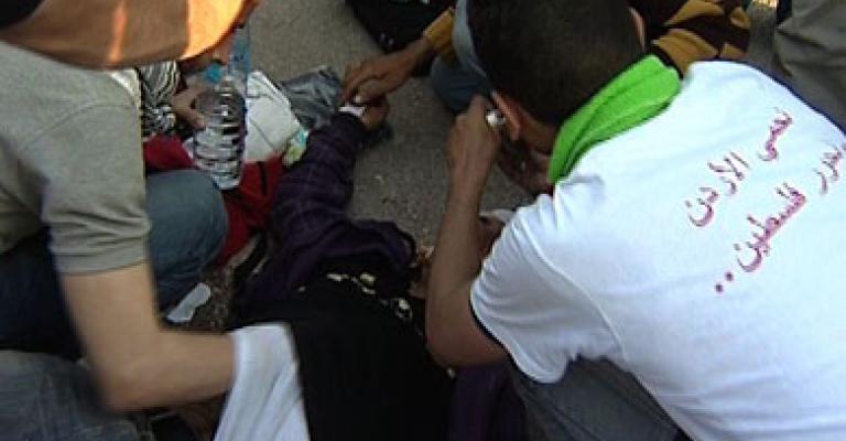 اعتصام امام الكالوتي الجمعة للتنديد بقمع مسيرة العودة اعتصام امام الكالوتي الجمعة للتنديد بقمع مسيرة العودة