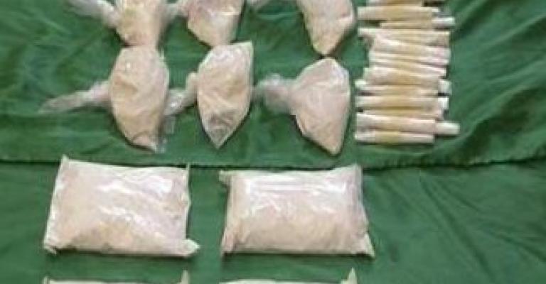 إحباط تهريب 164 كغم هيروين وحشيش