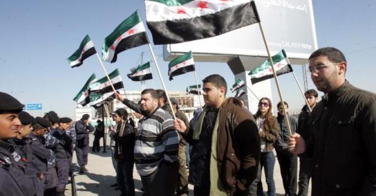 إطلاق مناطيد الحرية في عمان دعما للثورة السورية