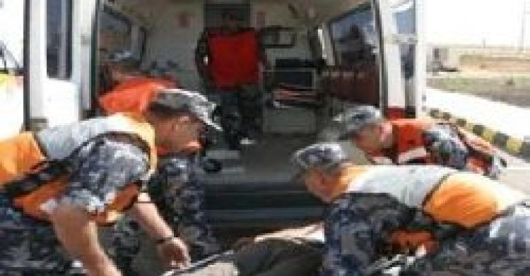 12 إصابة في حادثي تصادم منفصلين