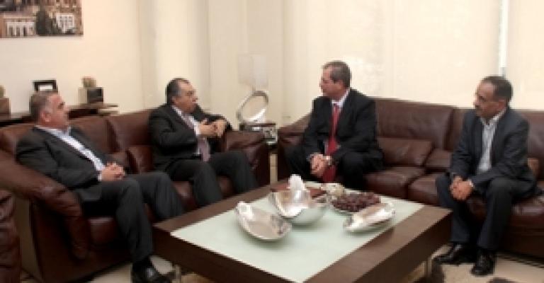 الكيلاني يبحث مع رئيس ديوان المظالم قضايا متعلقة بالامانة