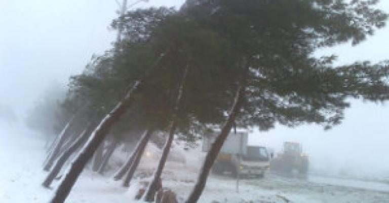 استمرار تساقط الثلوج الأمانة في حالة طوارئ والأمن يحذر