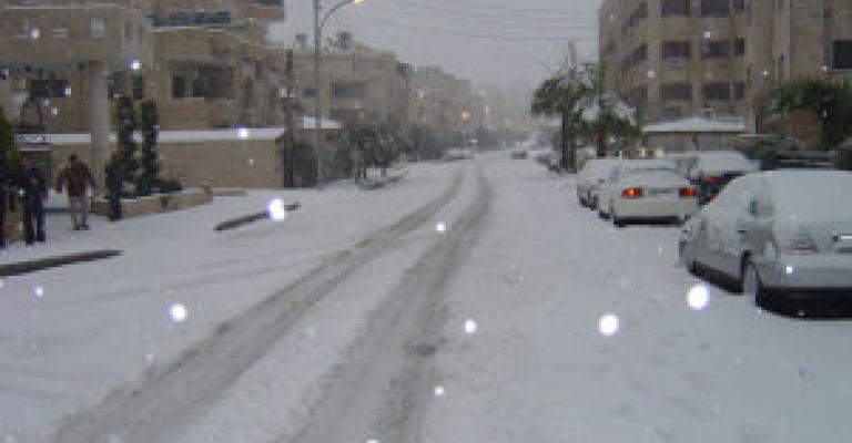 امطار وثلوج خلال الأيام الثلاثة المقبلة