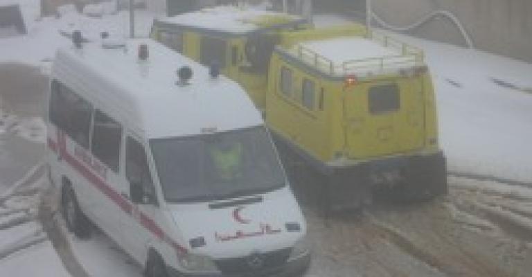 7 وفيات خلال العاصفة الثلجية