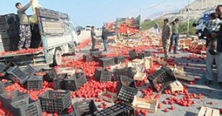 مزارعو الأردن يتوقفون عن القطاف حتى التعويض