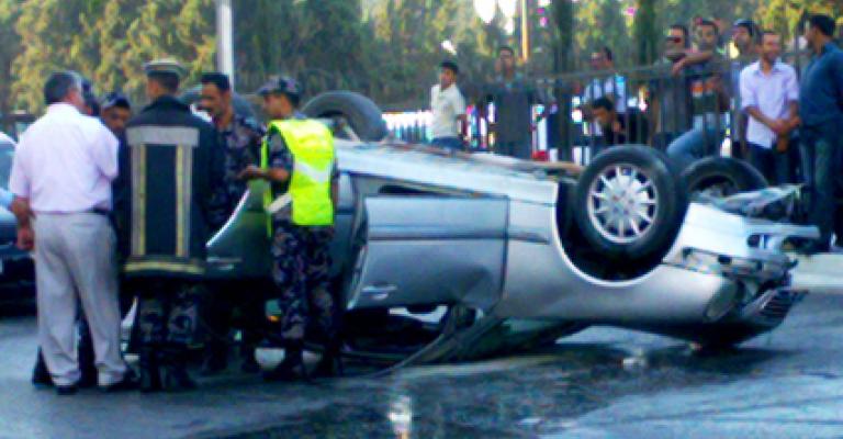 وفاة شابين بحادث تدهور على طريق إربد الحصن