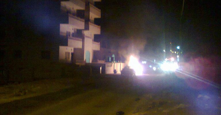 مجهول يحرق 7 سيارات خلال يومين في شفا بدران