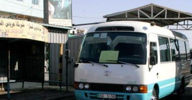  الغاء تصاريح المركبات العاملة على خط عمان - اربد 