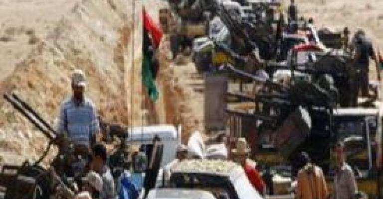 دفعة أولى من الثوار الليبيين للتدريب في الأردن