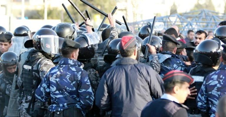 الدوار الرابع: اعتصام للمطالبة بالإفراج عن معتقلي الطفيلة والرئاسة