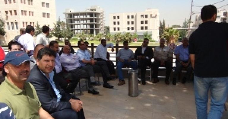 عمال البوتاس في إضراب مفتوح