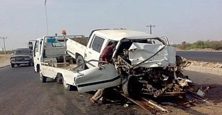 المفرق: وفاتان في حادث تصادم