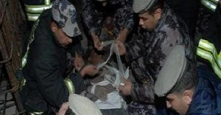 مرج الحمام: 9 إصابات في حادث تدهور 
