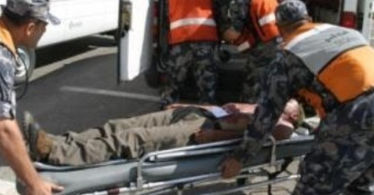 اربد: إصابة (10) أشخاص في حادث سير 