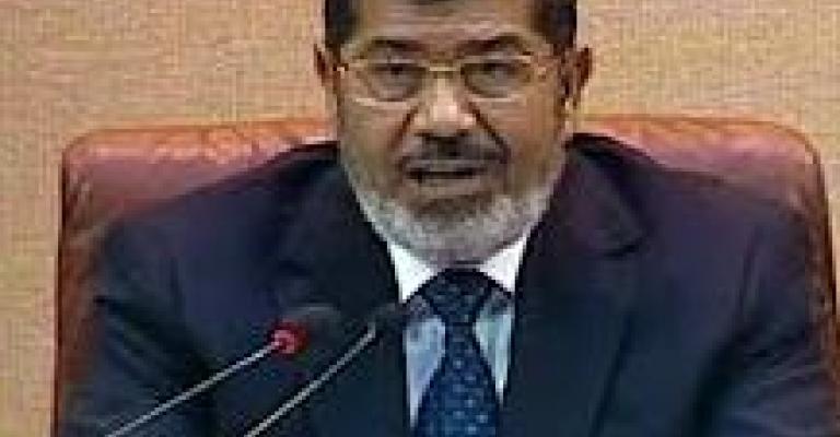مرسي: هناك مجال لحل الأزمة السورية برحيل النظام