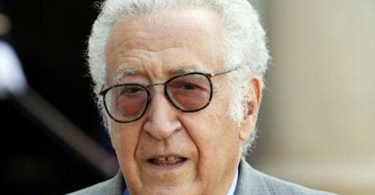 الإبراهيمى يقدم تصوراته لحل الازمة السورية 