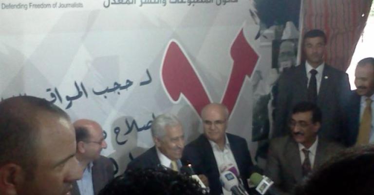 النسور من خيمة الصحفيين: الحكومة لا تستطيع تعديل "المطبوعات" 