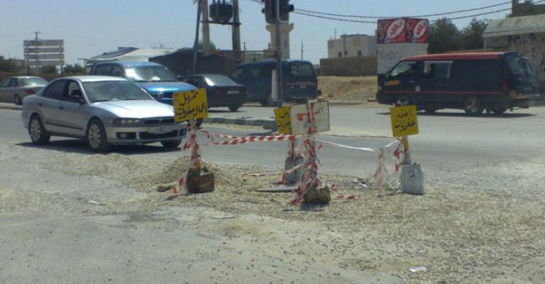 في مؤتة والمزار: أشباه طرق وغياب البنية التحتية بانتظار الوعود - صور
