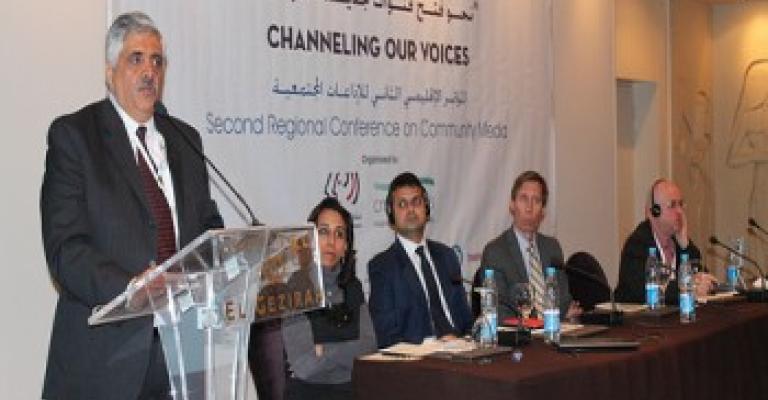 افتتاح المؤتمر الاقليمي الثاني للإذاعات المجتمعية بالقاهرة 