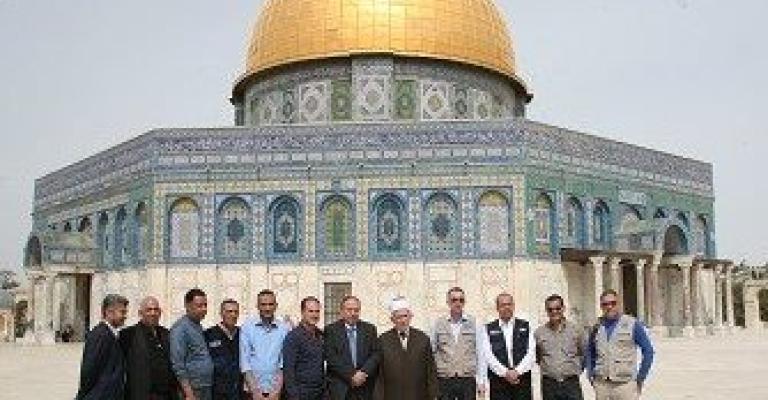 وفد أردني يطلع على أوضاع المقدسيين