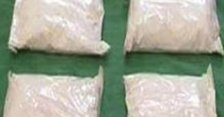 احباط تهريب 52 كغم من الهيروين 