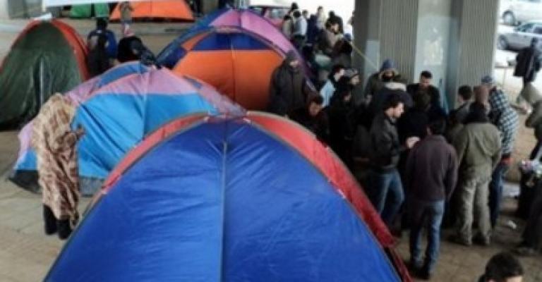 معتصمو "ساحة الكرامة" و"كفاية" يشاركون في فعالية 24 آذار