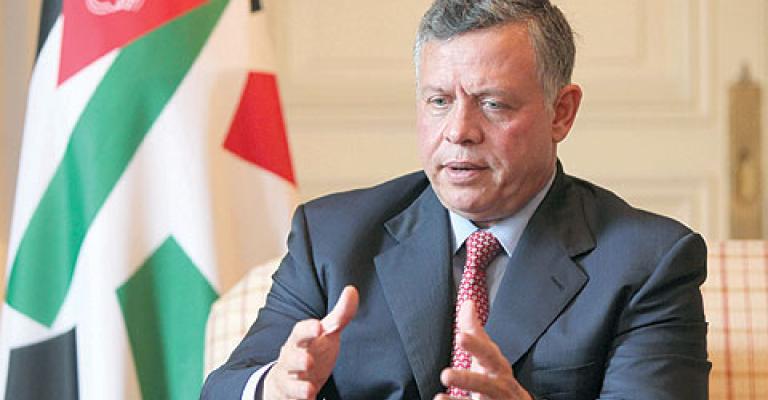 الملك: المساس بوحدة سورية وصفة للخراب