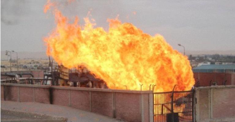 البدء بإصلاح خط الغاز المصري