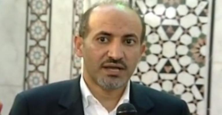 الجربا يزور درعا عبر الأردن وبحث إنشاء سفارة للمعارضة السورية في عمان