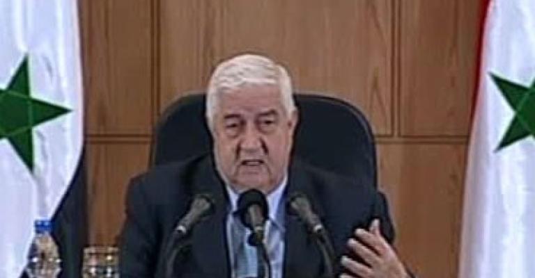 المعلم: أمن الأردن من أمن سورية