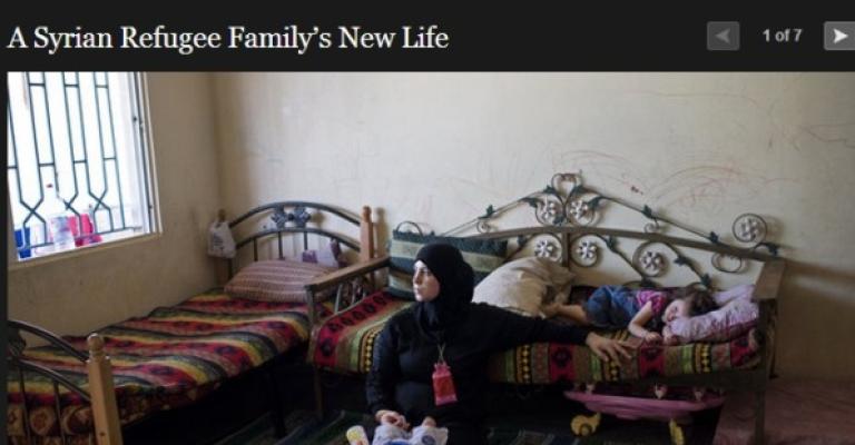 صورة لحياة عائلة سورية في عمان