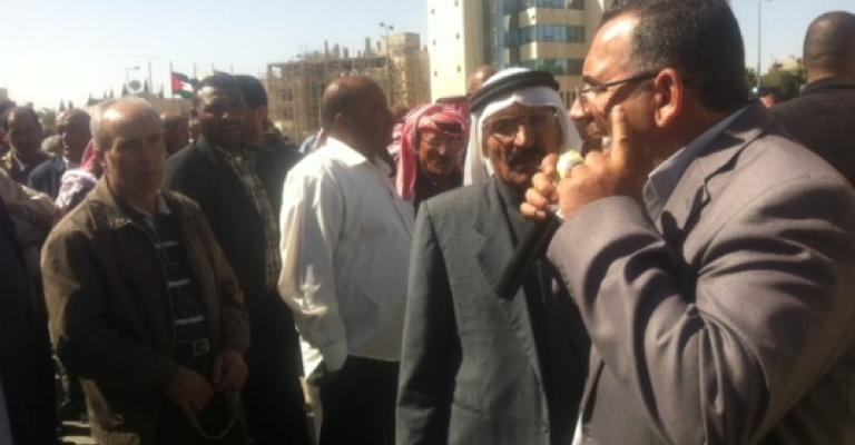 اعتصام لمتضرري الخصخة أمام الرئاسة