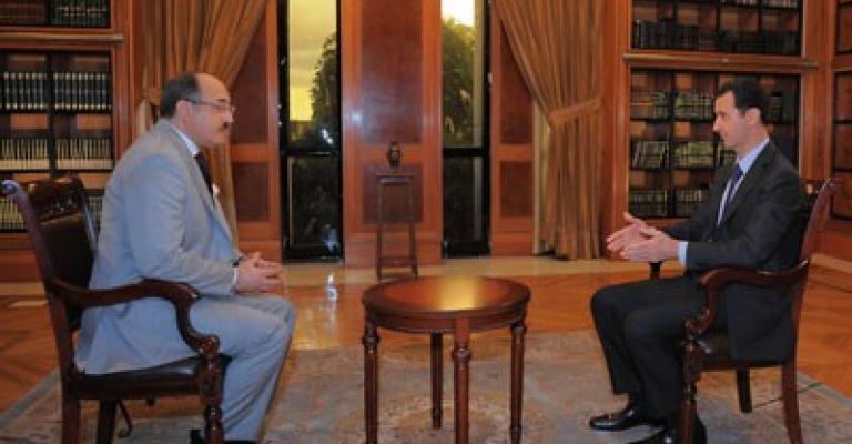 الأسد: الأردن دخل على خط دعم المسلحين منذ عام