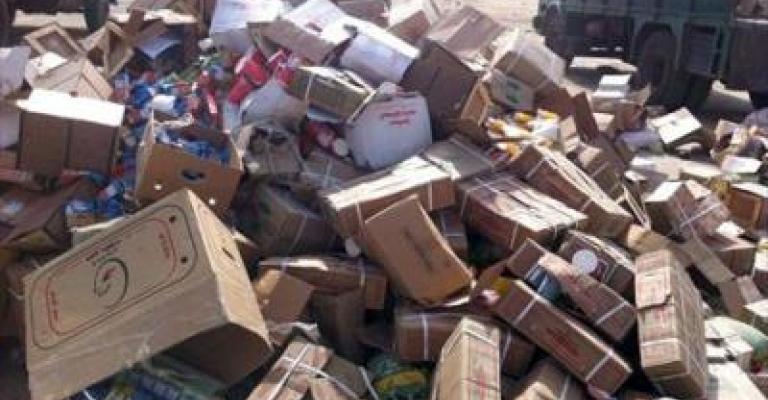 اتلاف 11 طن أغذية فاسدة بالمفرق