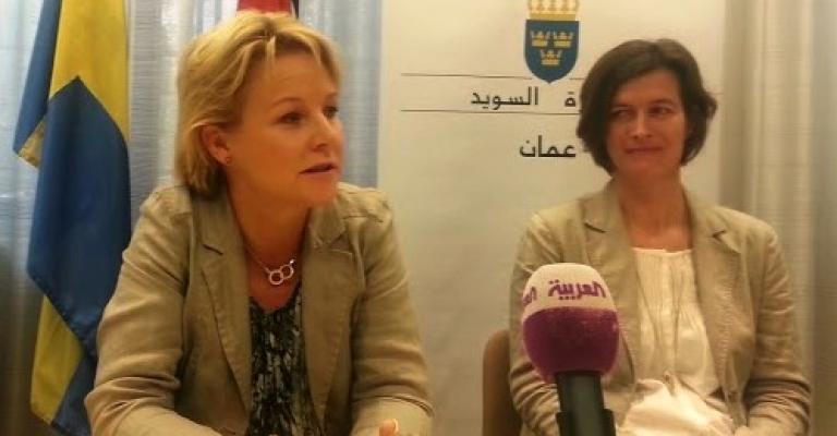 السويد تدعم اللاجئين في الاردن بـ 120 مليون دولار