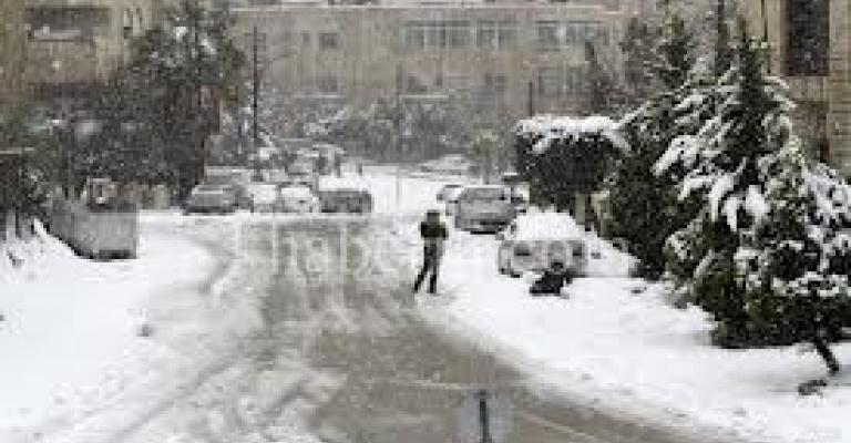  العظمى في عمان سبع درجات و80 سم ارتفاع الثلوج في عجلون 