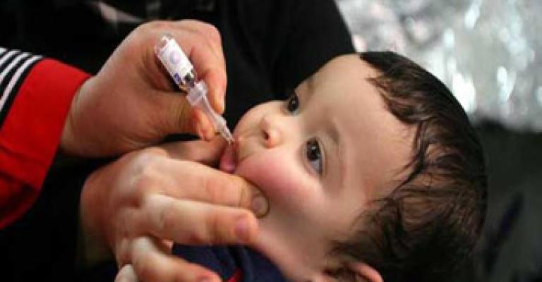 تمديد حملة التطعيم ضد شلل الاطفال