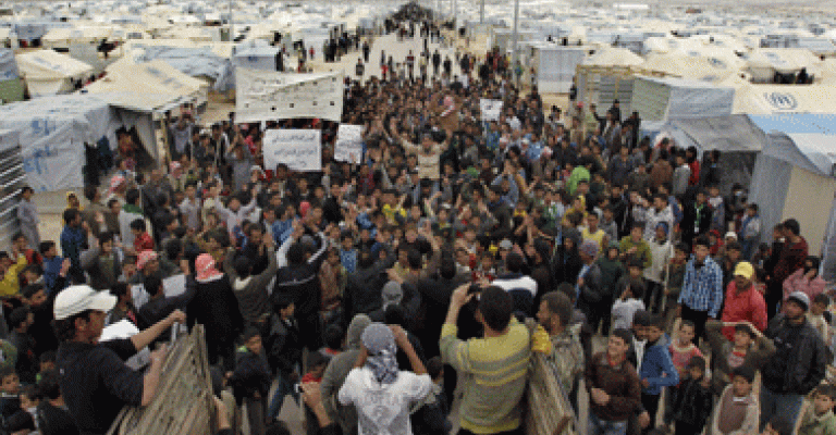 587.461 لاجئا سوريا في المملكة