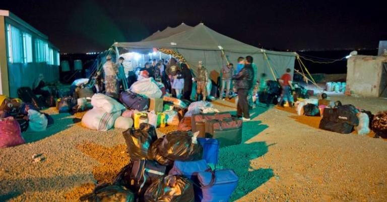 الاغوار الشمالية: ترحيل مخيمات سورية غير نظامية الاغوار الشمالية: ترحيل مخيمات سورية غير نظامية