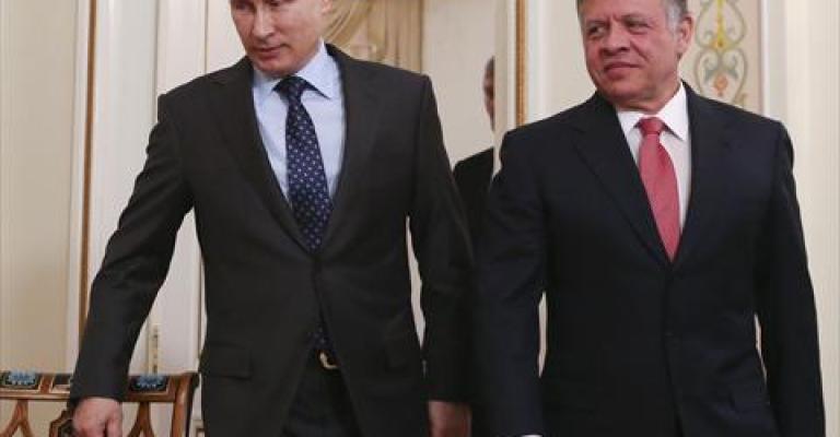 الملك: روسيا تلعب دوراً هاماً في منطقتنا .. ونحن نقدر هذا الدور