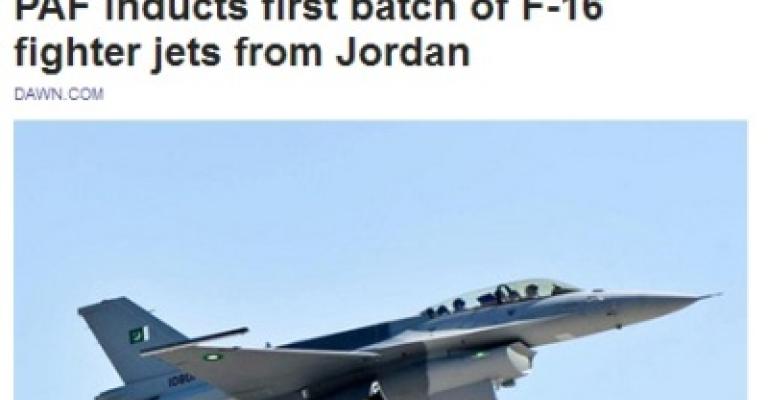 الأردن يسلم باكستان 5 طائرات مقاتلة