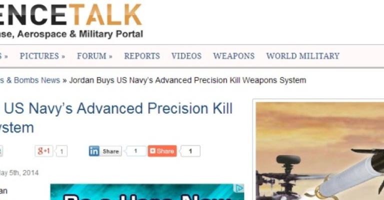 تقرير: الأردن يشتري نظام أسلحة من البحرية الأمريكية تقرير: الأردن يشتري نظام أسلحة من البحرية الأمريكية